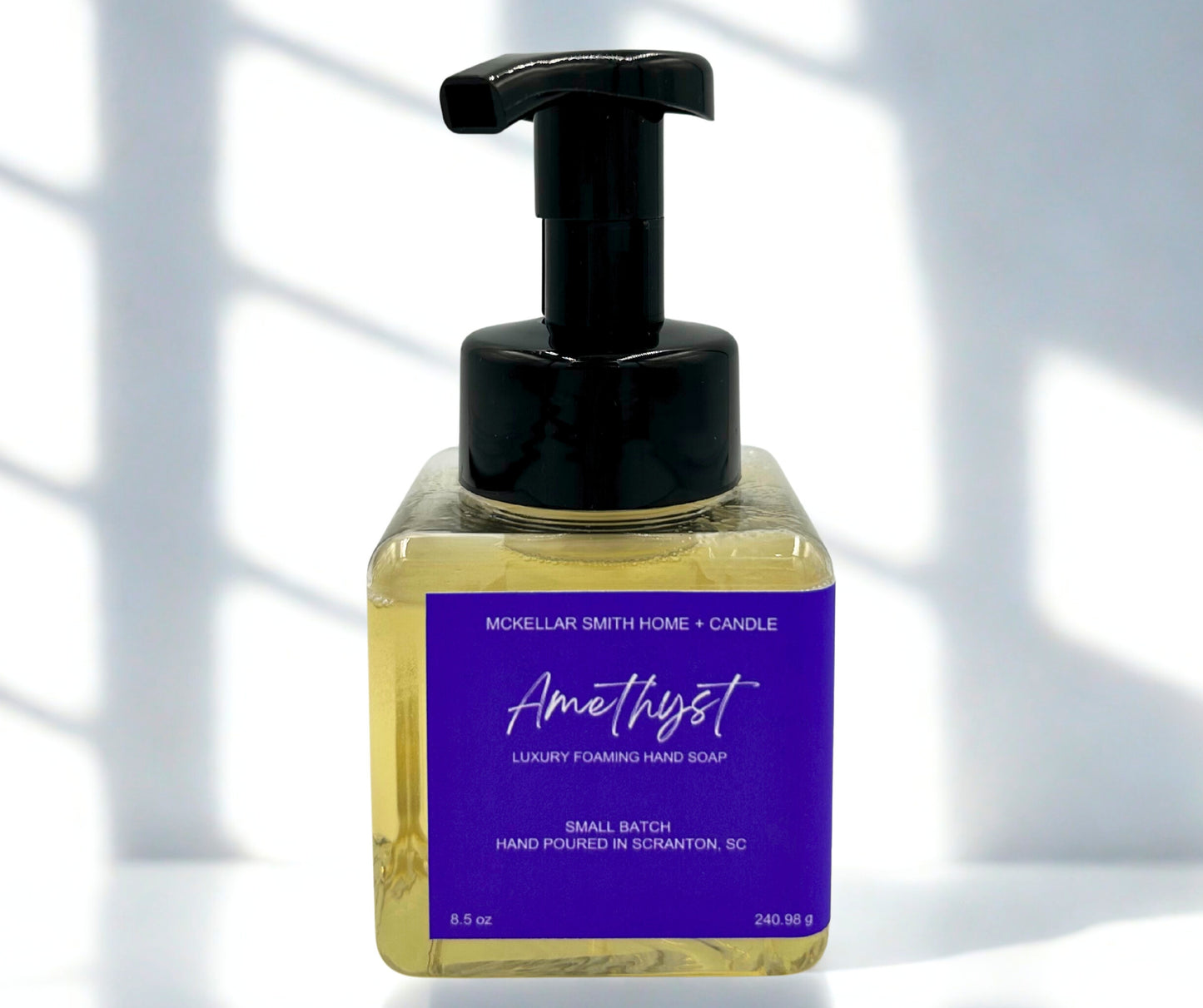 Amethyst — February Birthday Candle